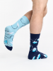 Paper Planes Clouds - Bamboo Socks